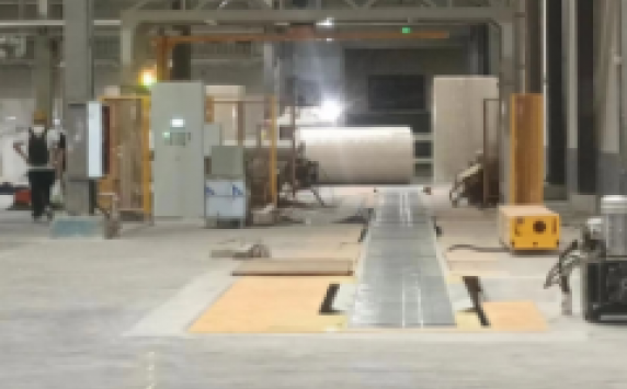 圓筒式纏繞包裝流水線(xiàn)